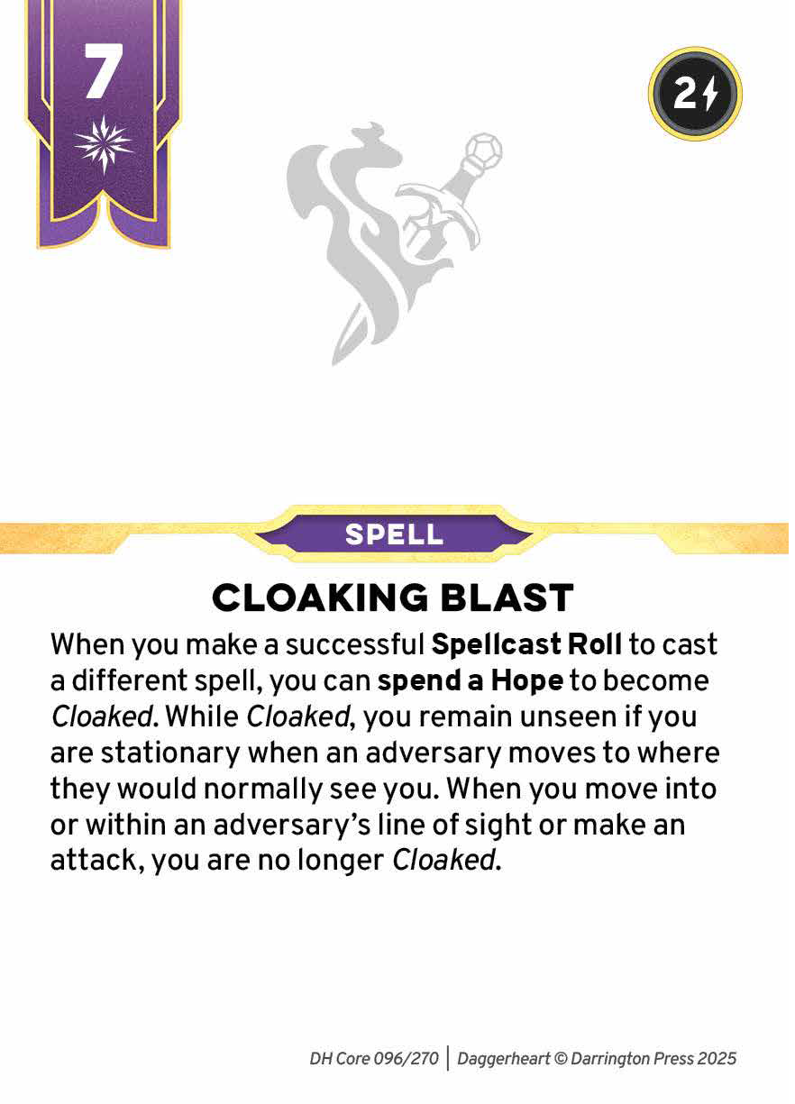 Spell #119 spell card