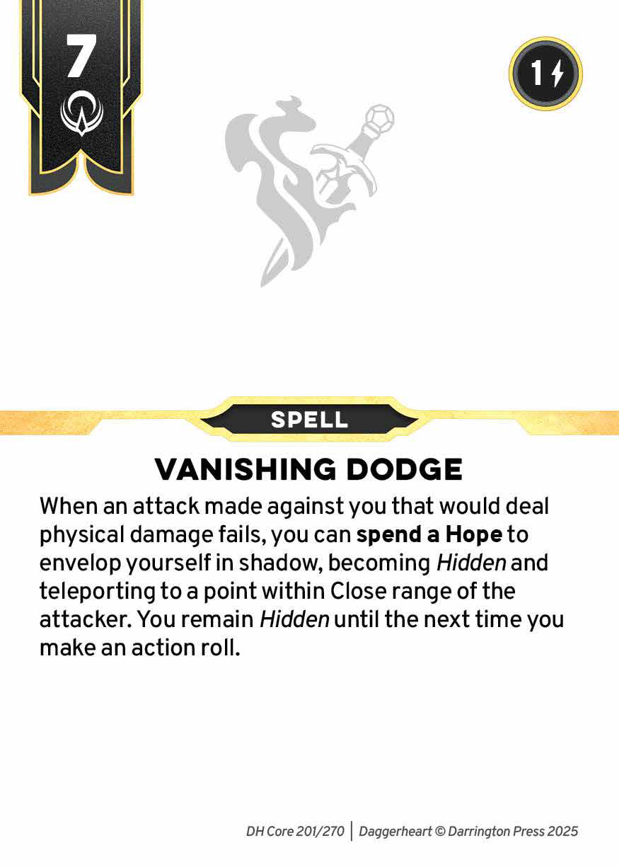 Spell #129 spell card