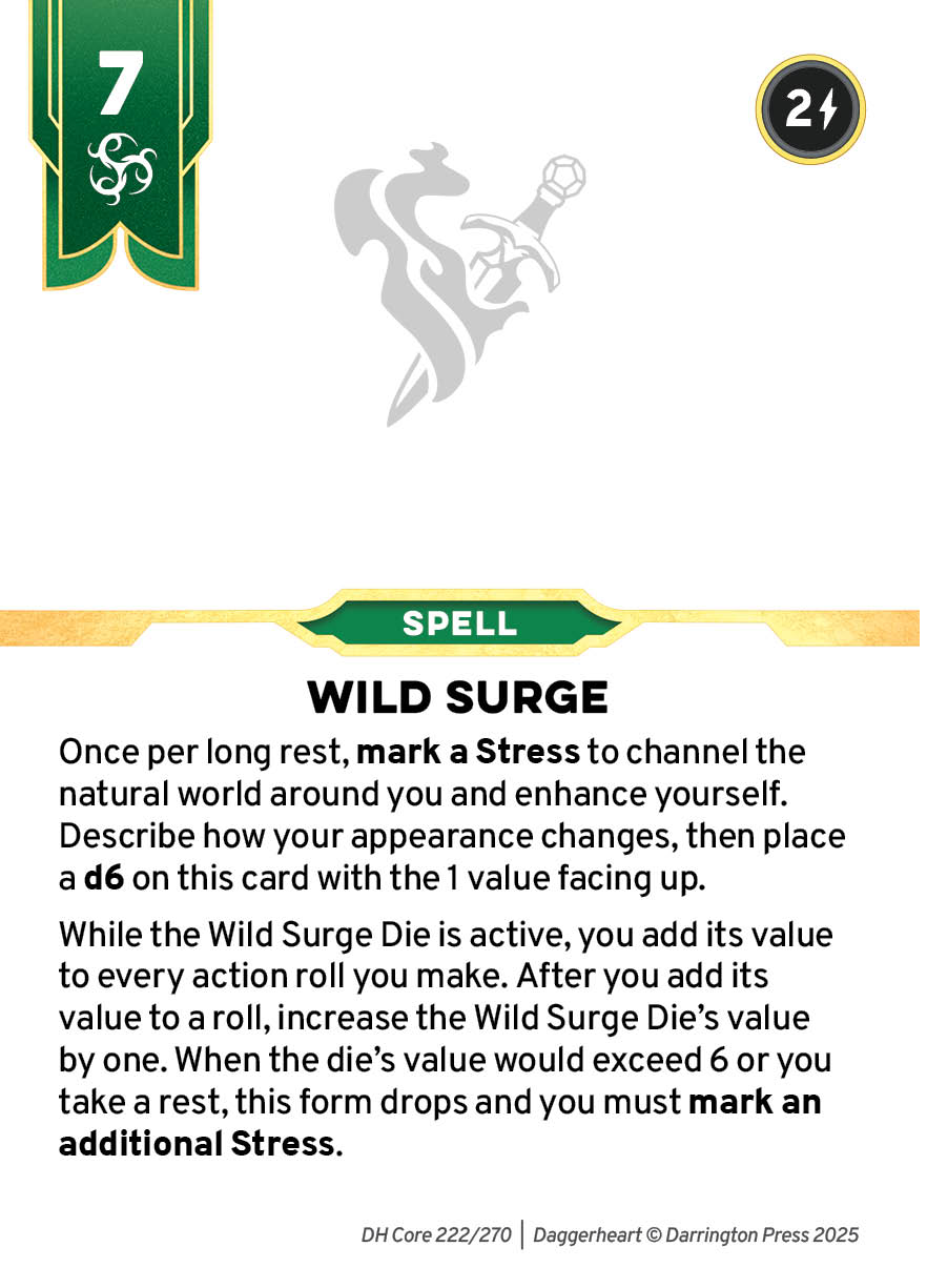 Spell #131 spell card