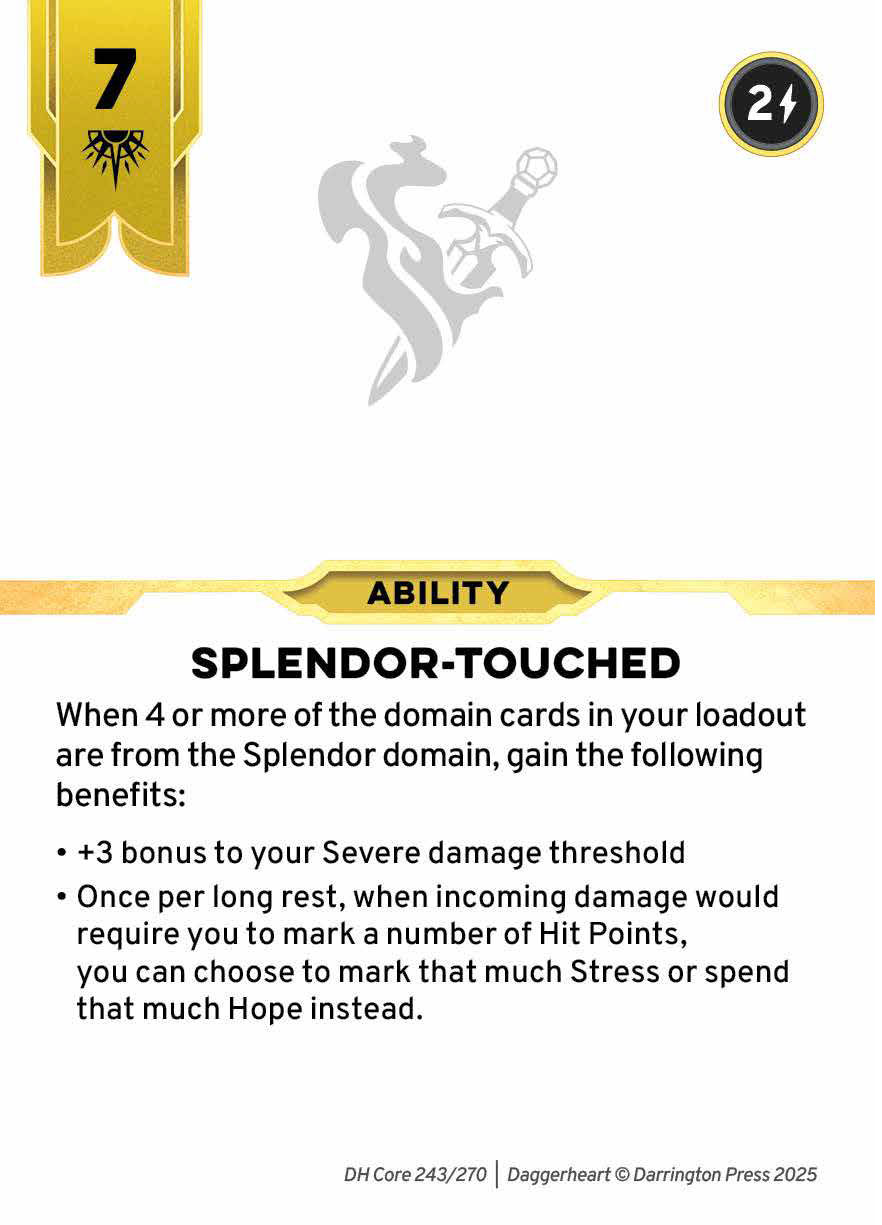 Spell #133 spell card