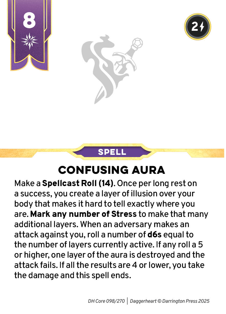 Spell #137 spell card