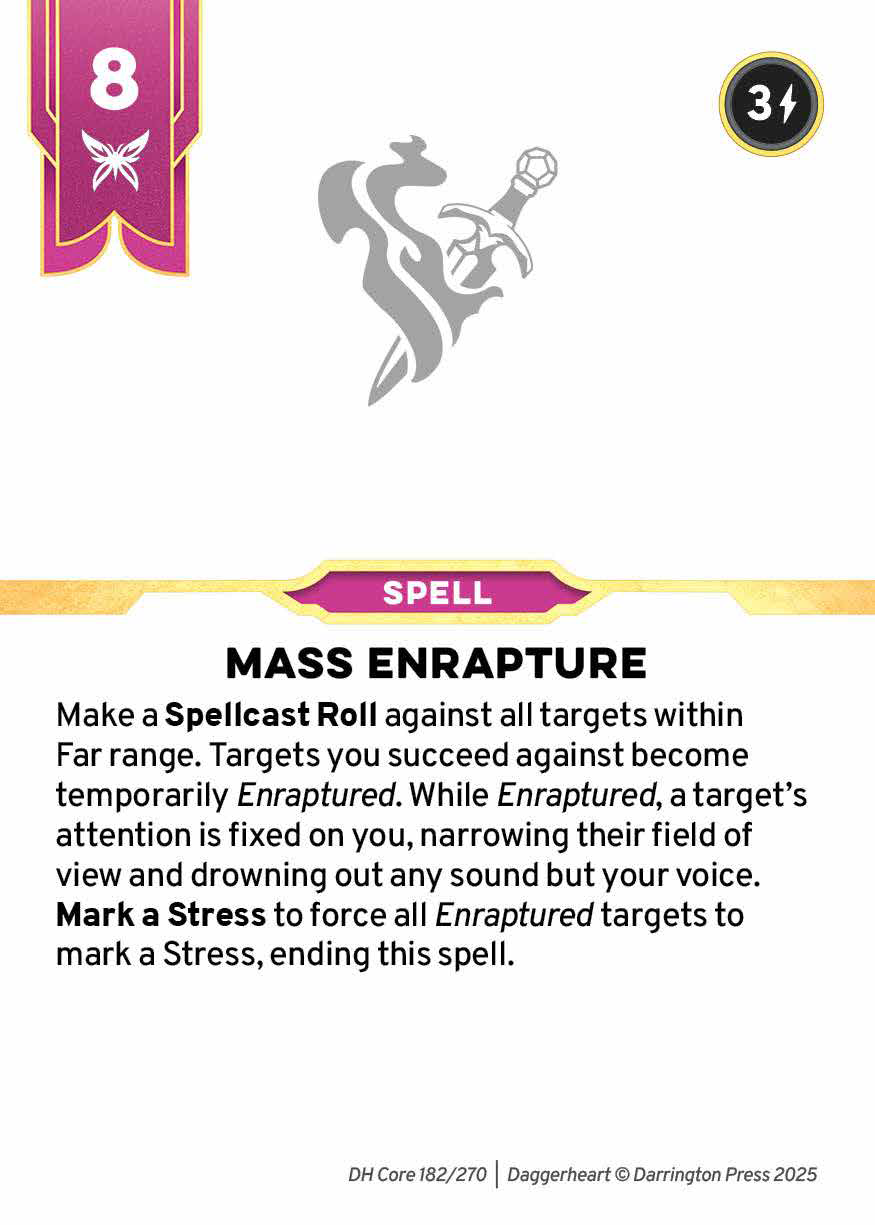 Spell #145 spell card