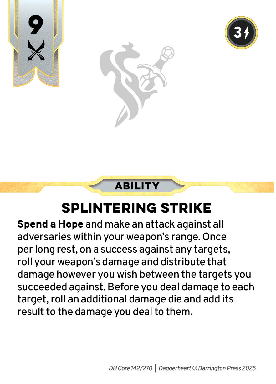 Spell #159 spell card