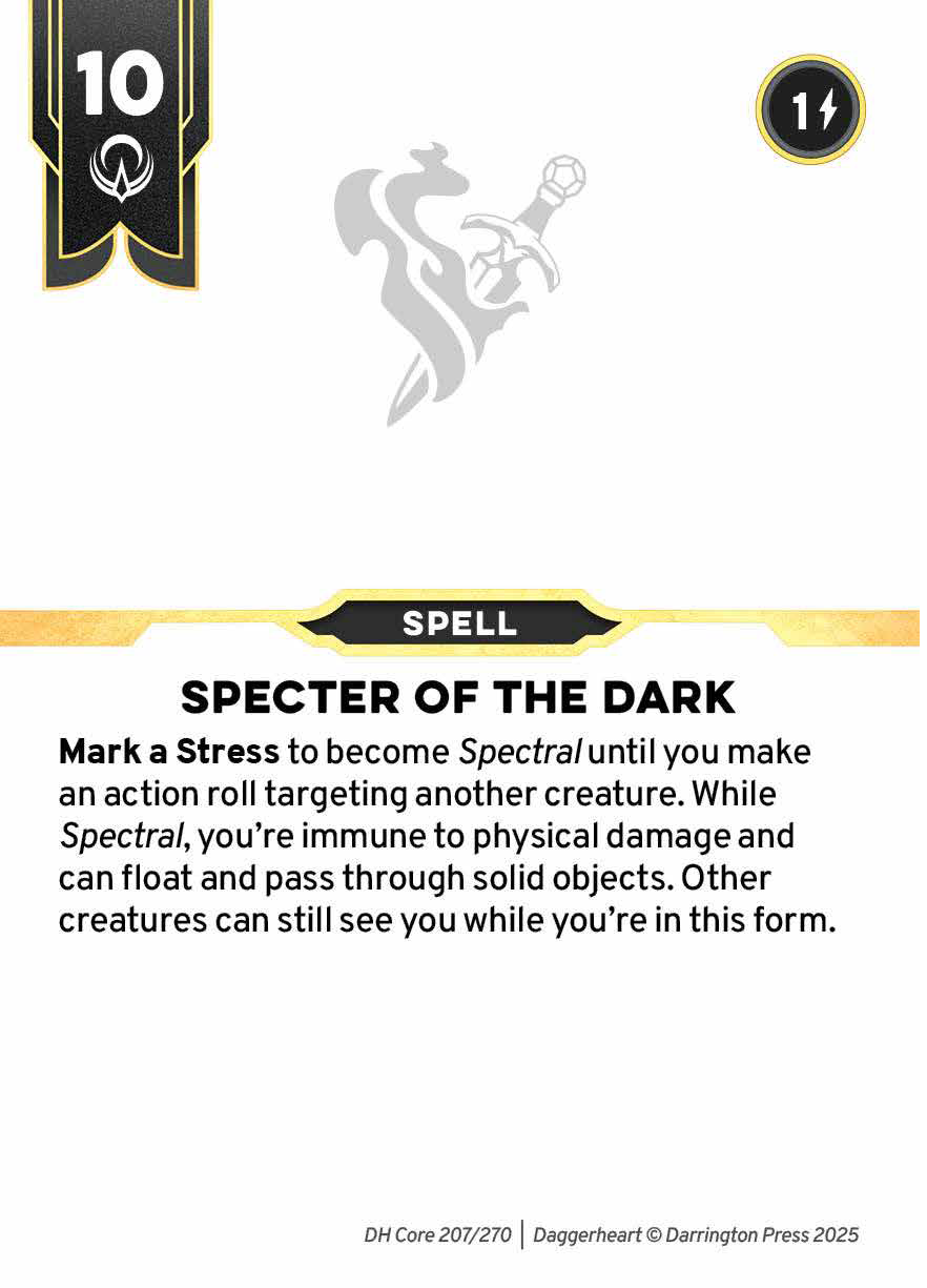 Spell #183 spell card